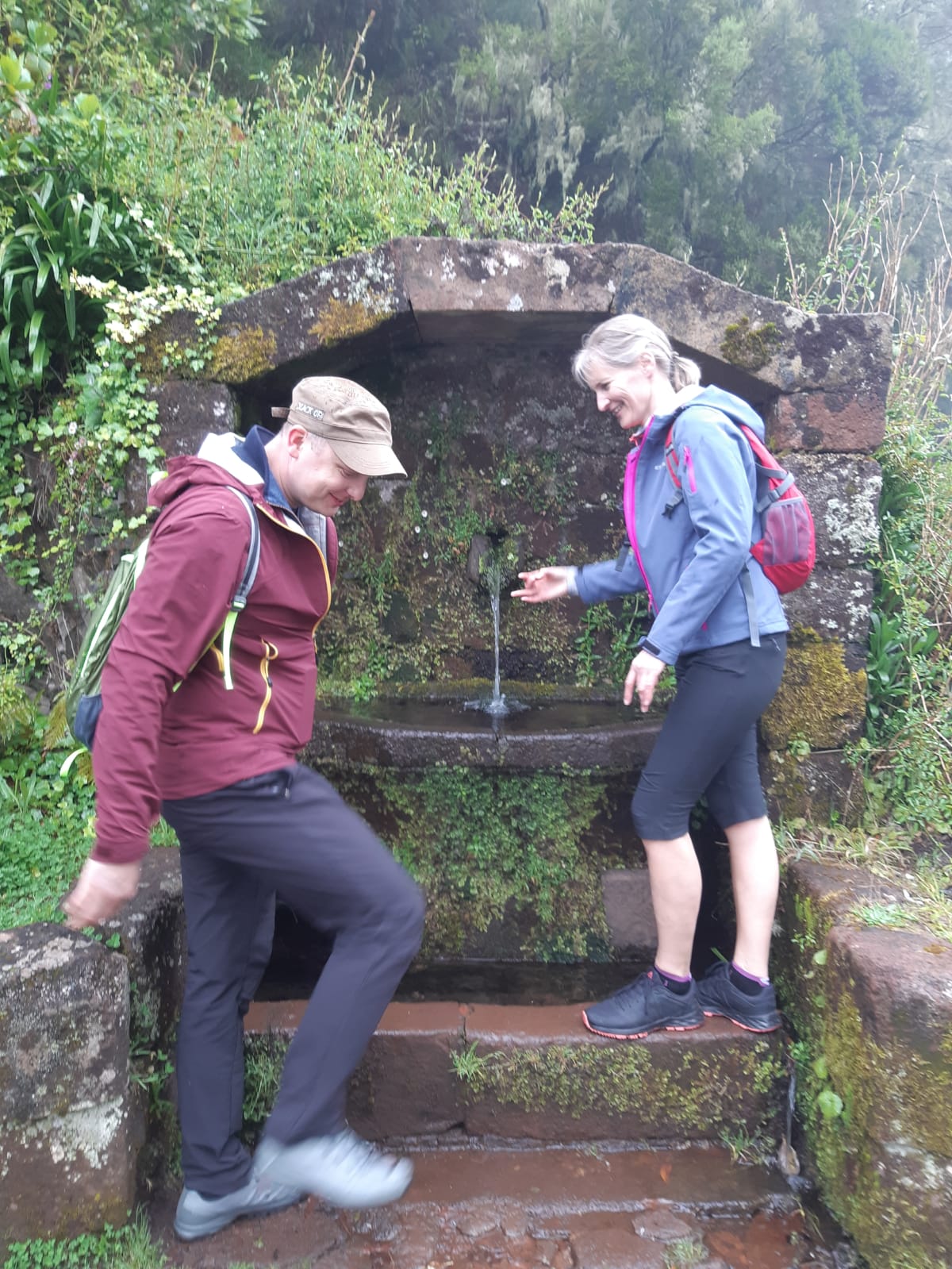 Hiking trekking Levada Madeira Island 25 fountains