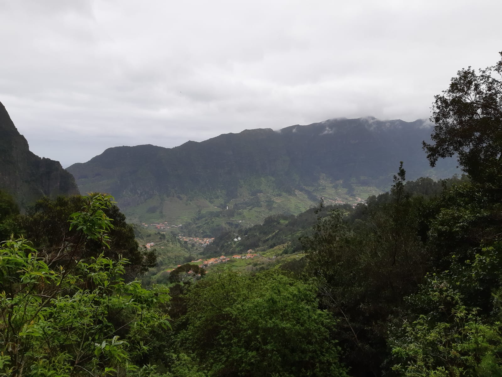 Hiking trekking Levada Madeira Island