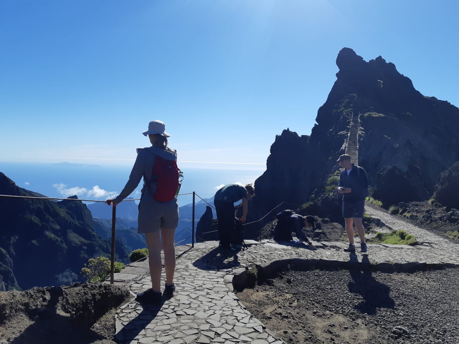 Pico do Areeiro pico Ruivo Highest peaks of Madeira Island