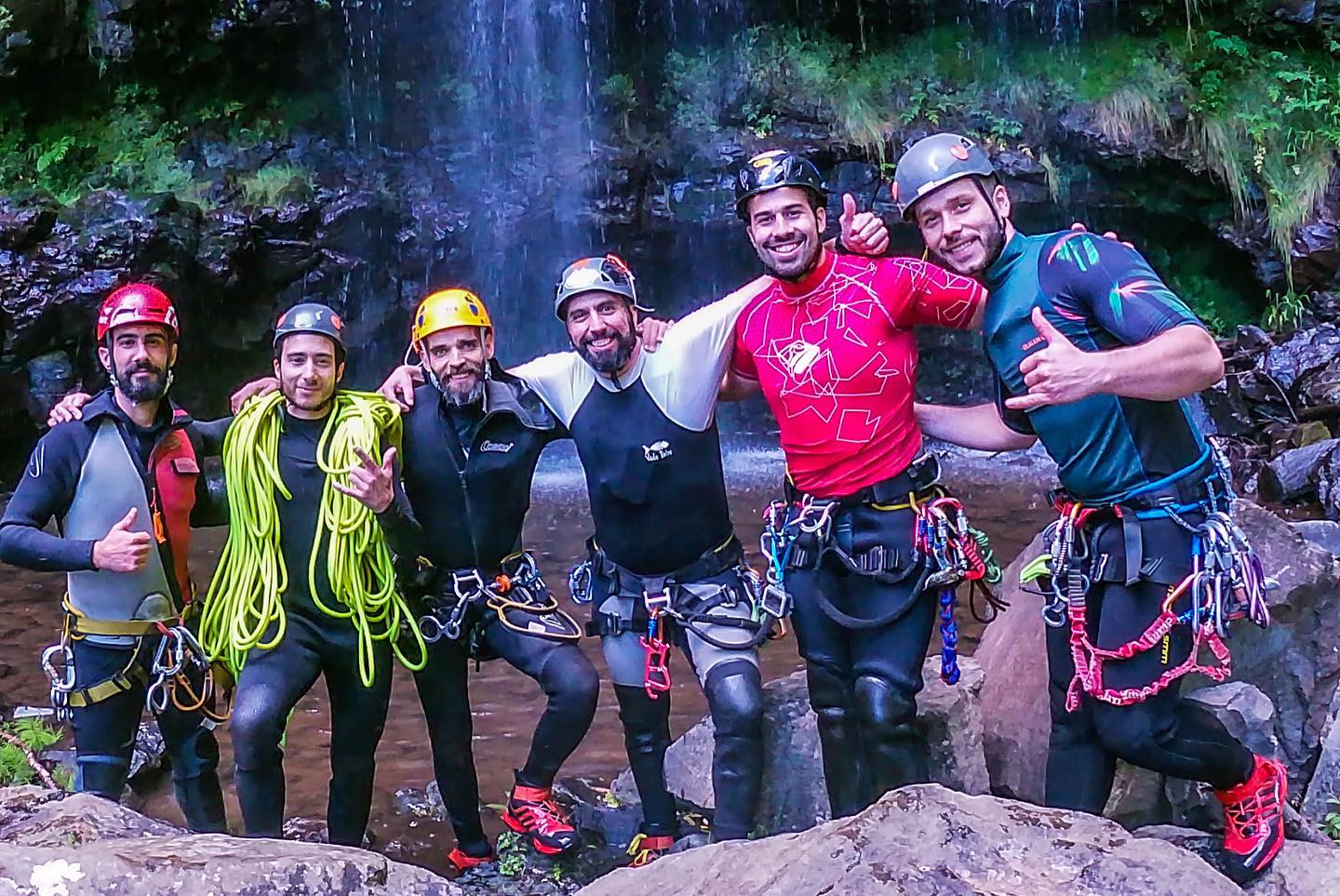 EPIC Canyoning Team Madeira Island